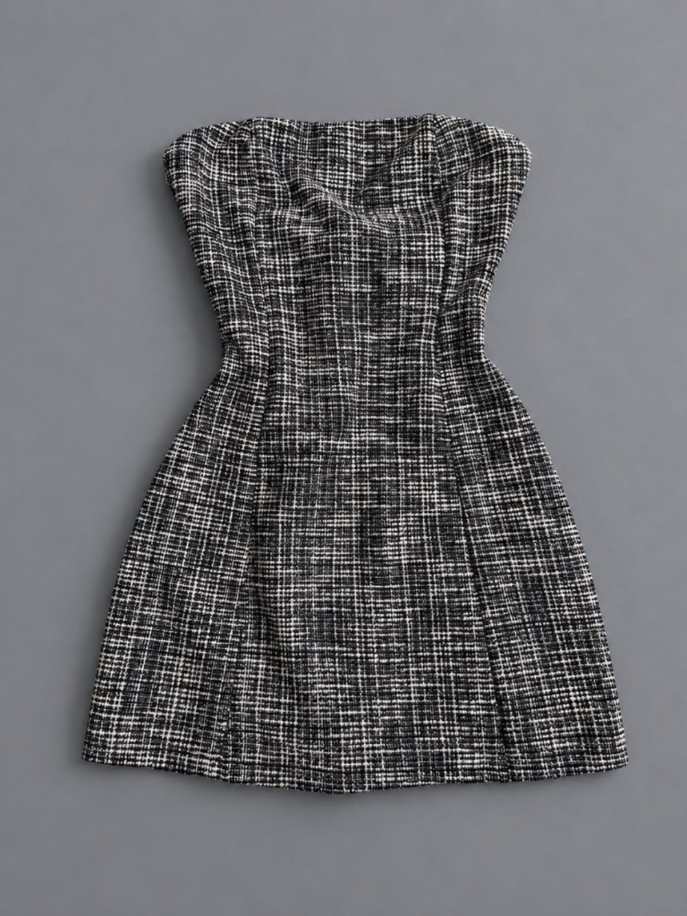 Lulus Tweed Strapless Mini Dress Size XS NWT